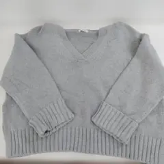 【き691】LOWRYS FARM Vネックセーター Fサイズ