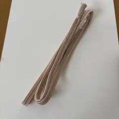帯締めピンクに銀ラメ入り