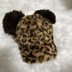 東京ディズニーリゾート ヒョウ柄耳付きキャップ - メルカリ
