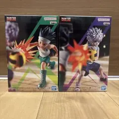 HUNTER×HUNTER フィギュア2体セット　ゴン、キルア
