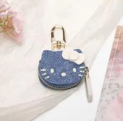 ハローキティ デニム風コインケース