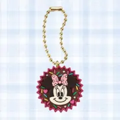 ディズニー 手づくりチョコチャーム ミニー ボールチェーン ガチャ キーホルダー