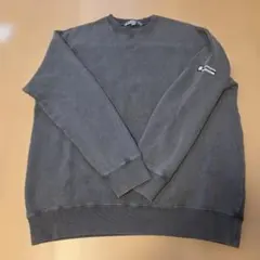 BLACK CLOVER XL ロゴ入りトレーナー グレー