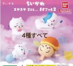 ちいかわ スヤスヤ Zzz... ますこっと2 全4種類セット