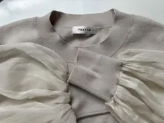 フレイアイディー　シフォンニットプルオーバーのサムネイル