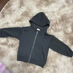 新品未使用　ビールーム　110 フロントジップパーカー　黒