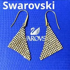 スワロフスキー ピアス　Fit Mini クリスタル メッシュ 正規品　美品箱付