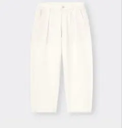 GU ライトデニムカーブタックアンクルパンツ　Mサイズ