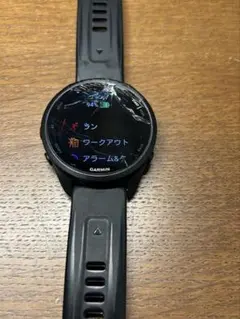 【画面割れ】GARMIN Forerunner 165 Music本体