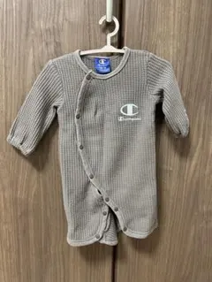 Champion チャンピオン グレー ロンパース 60-70