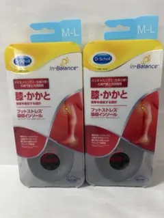 インソール ドクターショール インバランス フットストレス膝・かかと M-L