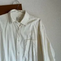 無印良品　洗いざらしオックスボタンダウン長袖シャツのサムネイル