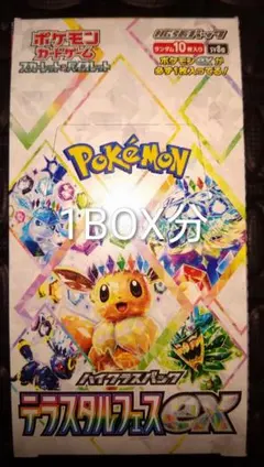 Terastal Festival ex Booster 1Box分