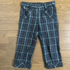 コムサ イズム キッズ チェックパンツ 130