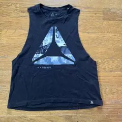 Reebok タンク トップ ブラック M