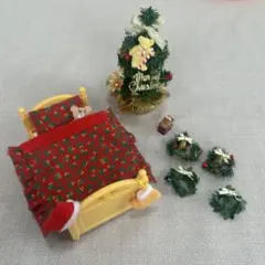 クリスマス シルバニアファミリー セット 7点 ※訳あり