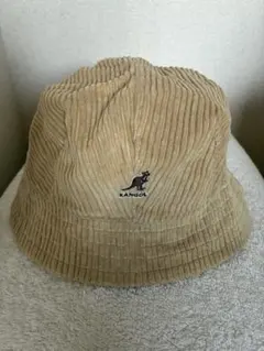 KANGOL コーデュロイ バケットハット ベージュ XL
