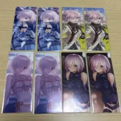 不良交換対応済み　美品　fgo ツインウエハース　セット　シークレット　マシュ 不良交換対応済み 美品 fgo ツインウエハース セット シークレット