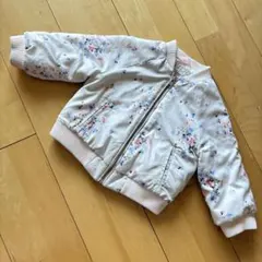 baby gap スタジャン風 花柄 ジャンパー