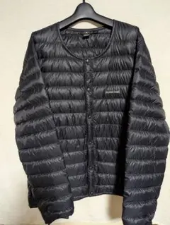極美品　モンベル　スペリオダウン　ダウンジャケット　　黒　L
