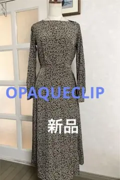 新品タグ付き♪ OPAQUECLIP ロングワンピース　Sサイズ