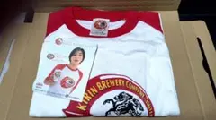 【希少・非売品】キリンラガービール Tシャツ 広末涼子チラシ付き レトロのサムネイル