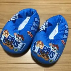 パウパトロールスリッパ　子供用　青