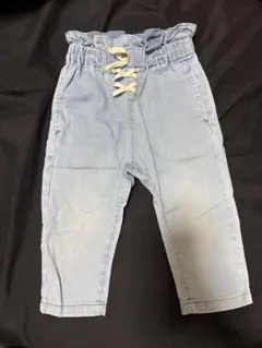 après les cours ライトブルーパンツ 100cm