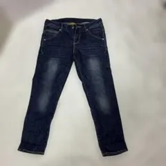 レディース BACK NUMBER スキニーデニム Lサイズ ダークブルー