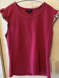 BURBERRY ピンク Tシャツ Lサイズ