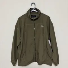 ヴィンテージナイロンジャケット カーキ 古着