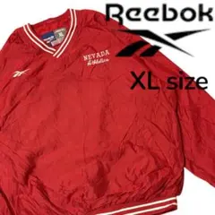 Reebok ナイロンVネックプルオーバー