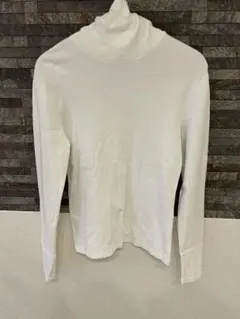 プチバトー　長袖タートルネックカットソーTシャツ