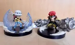 ワンピース　ロー キッド フィギュア　2点セット