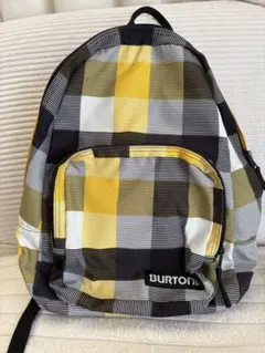 Burton チェック柄リュック
