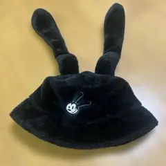 ディズニーリゾート　オズワルド　帽子　キャップ　冬　ふわふわ　もこもこ