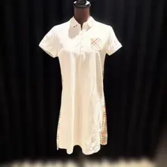 Arnold Palmer ポロシャツ 半袖 ホワイト チェック ワンピースのサムネイル