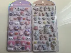 コットンパフィー　ベイマックス　スヌーピー　2シートセット