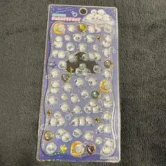 ジュエルプチドロップ　ストーン付き シマエナガ シール　カミオジャパン