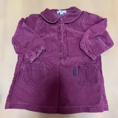 コーデュロイ ワンピース