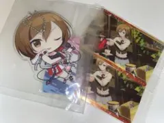 プロセカ　D賞　アクスタキーチェーン+ウエハースカード　ビビバス　MEIKO×2