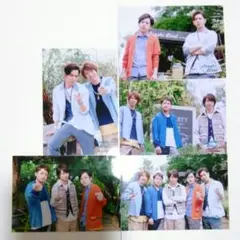 ⑨　嵐　公式写真　嵐ブラスト　宮城　グッズ　フォトセット　美品　5枚セット