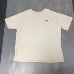 PAGEBOY ホワイト Tシャツ 金属ハートロゴのサムネイル