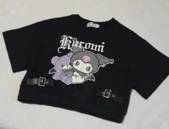 美品 リッカリッカ　サンリオクロミちゃん クロップド半袖Tシャツ　150　ダンスのサムネイル