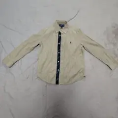 ラルフローレン ストライプ長袖シャツサイズ7