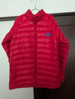 THE NORTH FACE キッズ ダウンジャケット レッド