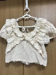 タグ付き　TフリルツカイボリュームPO