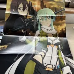 【非売品　新品未使用】ソードアート・オンライン Bigポスター Amazon.co.jp: Sソードアートオンライン SAO B1ポスター 販促