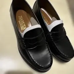 HARUTA ブラック ローファー 日本製22センチ