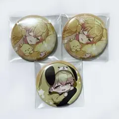 シクフォニ ねむねむ みこと 等身 SD 缶バッジ 3点セット